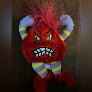 Vintage 1998 Original Silly Slammers "Fitz Simmons" plush bean bag toy ‼️WORKS‼️